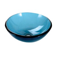 290 Blue Glass Spittoon